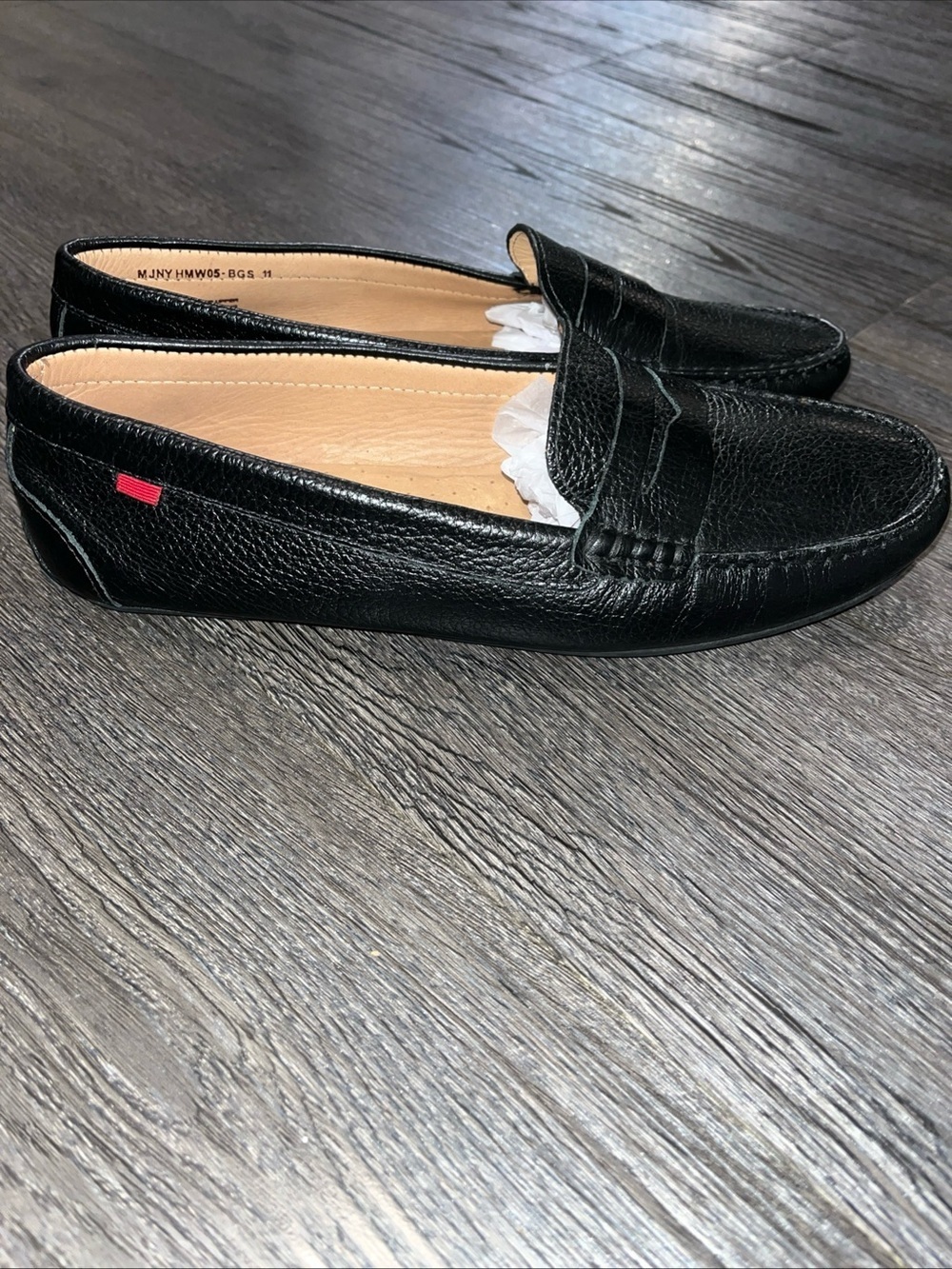 Marc Joseph New York Lexington Golf Loafer Driving Moccasin Women’s Leather Sz11 - Picture 3 of 8